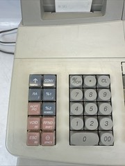 Sharp XE-A201 Cash Register w/ Cash Drawer Key Programmable – PARTS ONLY