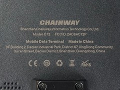 Chainway C72 RFID Tag Mobile Computer Barcode Scanner w/Battery & Charger TESTED