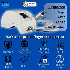 🔥Startek FM220U L1 C-Type Biometric Fingerprint Scanner USB Aadhaar RD Device🔥