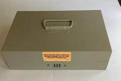 Vintage MMF Industries 10 Compartment Steel Combination Lock Cash Box