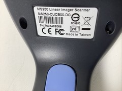 Unitech MS250 Linear Imager USB Barcode Scanner MS250-CUCB00-DG Working