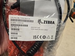 GENUINE ZEBRA TC5X Snap-on Dex Cable CBL-TC5X-DEX1-01 NOB