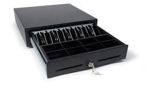 Star Cash Drawer 37965600 Black Printer Driven 5 Bill 8 Coin New Unopened Box