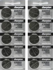 *SAME Day Shipping* Pack LOT 2 5 ENERGIZER 3V BATTERY CR2032 2032 Button Cell