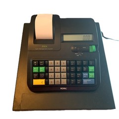 Royal 310DX Thermal Print Lightweight Electronic Cash Register with NO Key
