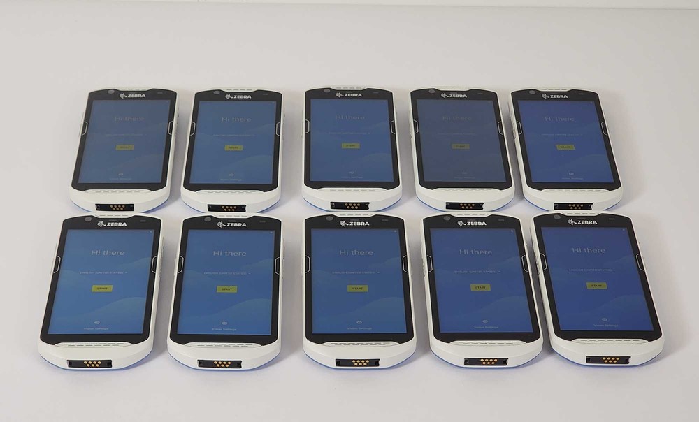 Lot of 10 Zebra TC510K Mobile Computer 5″ LCD 2D SE47 Imager TC510K-1HDZU4P-US