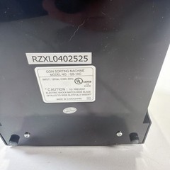 Royal Sovereign QS-1AC Electric Coin Sorter Counter Machine Tested