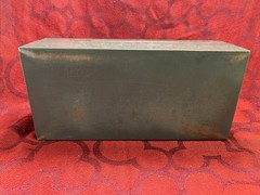 VINTAGE Metal Cash Box Steelmaster Removable Tray 10”x3”x4.5” USA No Key– 9509