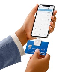 Credit Card Reader Chip Machine for Mobile Phones, iPhone iPad, Square