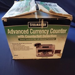 MMF Industries Steelmaster Model 4820 Bill Money Counter