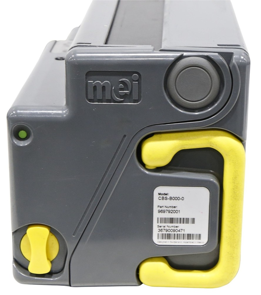 MEI CBS-B000-0 Small Cash Box, No Lock, for NCR 7350 Bill Note Recycler (BNR)