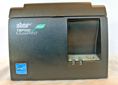 Star TSP100 Future Print Thermal POS Receipt Printer USB Port w/ Power Cords
