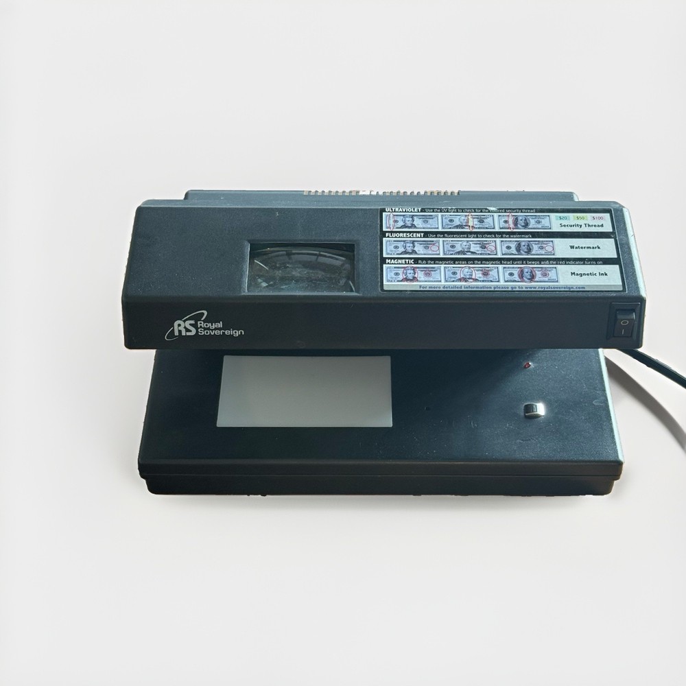 Royal Sovereign Three-Way Countertop Counterfeit Detector RCD-2000