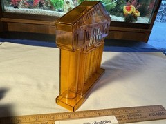 Vintage 1970’s Plastic Change Coin Bank Sorter 1c to 25c U.S. Bank J.S. NY China