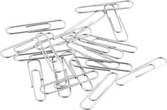 No. 1 Paper Clips, Smooth, 1000 Count (10 Pack of 100), Silver