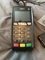 Ingenico iCT250 Credit Card Terminal Reader ICT250-01P1100H With Adapter