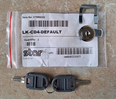 Star Choice CD4-1416 CD4-1616 Cash Drawer Lock w/ No / Blank Code & Folding Keys
