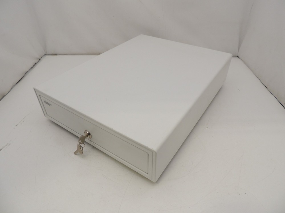New Unused Star Micronics Black Cash Drawer SMD2-1317WT44 w/ USB Adapter