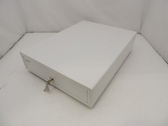 New Unused Star Micronics Black Cash Drawer SMD2-1317WT44 w/ USB Adapter