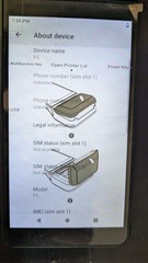 Wiseasy P5 Smart POS Terminal NFC Touchscreen Receipt Printer Android