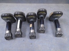 Lot of 5 Symbol MT2090 MT2090-SD4D62170WR scanners AS IS READ