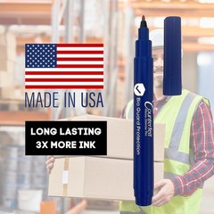 Durable 10-Pack Pocket-Sized Counterfeit Detection Pens for U.S. Currency