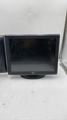 Elo ET1515L LCD Touchscreen POS Monitors Desktop Cash Register Lot of 2 For Part