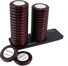 TD163 Restaurant Pager System 30 pagers, Pagers and Beepers 500M Long Distance