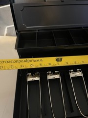 Honeywell Tiered Cash Box With Lock, (no keys)