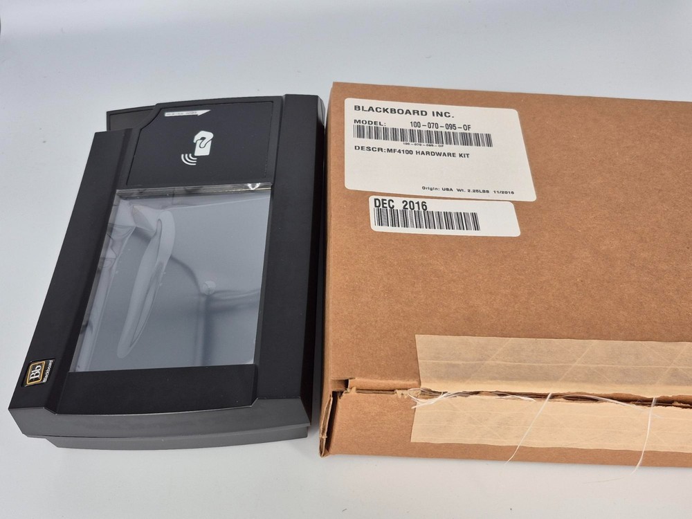 Blackboard BB MF4100 Black Digital LCD card Reader System Access MF4100 Washer