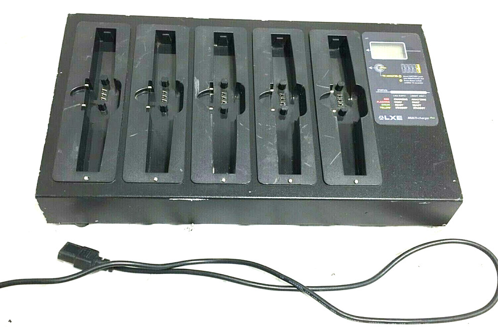 LXE MULTICHARGER PLUS 157360-0001 5-SLOT CRADLE FOR LXE 10.8V BATTERY PACK