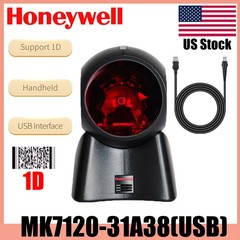 Honeywell Orbit MK7120-31A38 Omnidirectional Desktop Barcode Scanner USB Kit US