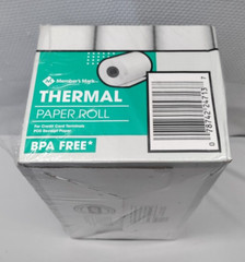 Member’s Mark Thermal Receipt Paper Rolls, 2 1/4″ X 85′, 36 Rolls See Pictures