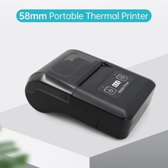 BISOFICE 58mm Portable Thermal Printer 2 Inch Wireless BT USB For IOS