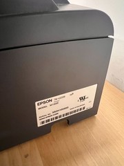 Epson TM-U220B POS Receipt Printer (NO POWER CORD)