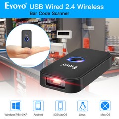 Eyoyo Mini high density bluetooth barcode scanner For Windows Android iOS Tablet
