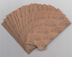 Flat Coin Wrappers Loonie Canada $1 Box of 1000 Pop out Heavy Duty Kraft $25