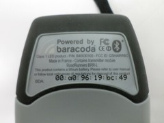 Baracoda RoadRunner BRR-L Bluetooth 1D Barcode Scanner B40030100 w/Power Adapter