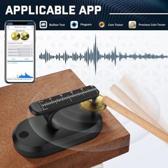 Compact Coin Authenticity Tester with Features for Gold & Silver Coins