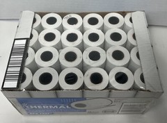Pack Of 48 Thermal Receipt Paper Rolls, 2 1/4″ X 50′, 2.25”x 60” Member’s Mark