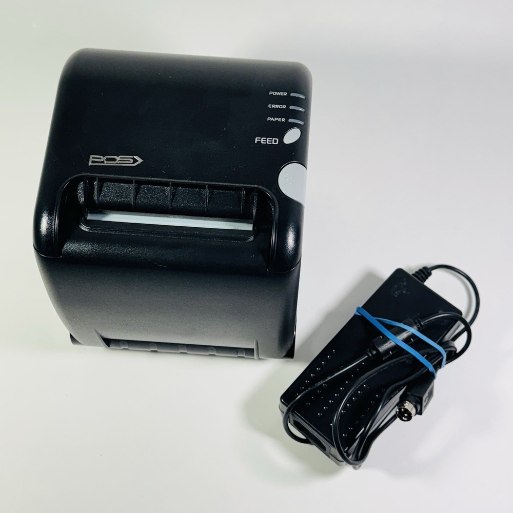 POS-X ION PT2 POS Point of Sale Thermal Receipt Printer w/Power Supply – TESTED