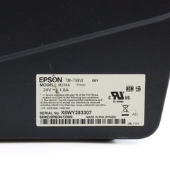 Epson TM-T88VI M338A POS Thermal Receipt Printer with Plus Power Module
