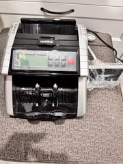 Aneken AL-1000 Black Silver Digital Display Money Bill Counter Machine