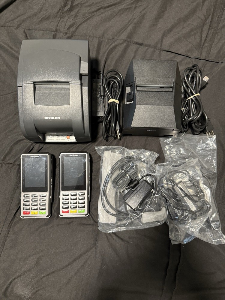 Bixolon SRP275III Receipt Printer / Verifone V400c Terminals / Star TSP143IV