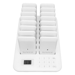 Wireless Calling System 1 Host Controls 16 Pager 800m Transmission Waterpro DTGA