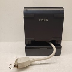 Epson TM-L90 M313A Thermal Label Barcode Receipt Printer w/ Serial Cable & Riser