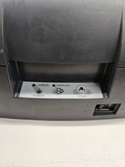 Nice Epson/Micros TM-U220B Receipt Printer with Power Supply Ethernet M188B