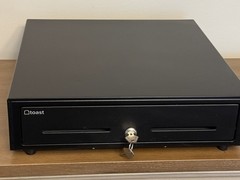Toast POS Cash Drawer TC200 TC200W + Keys + Kick Cable Kit TESTED