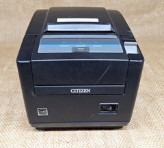 CITIZEN CT-S601 Point of Sale Thermal Printer & Power Cord (Untested)