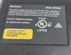Blackboard BB MF4100 Digital LCD card Reader System Access ONLY DEVICE Black
